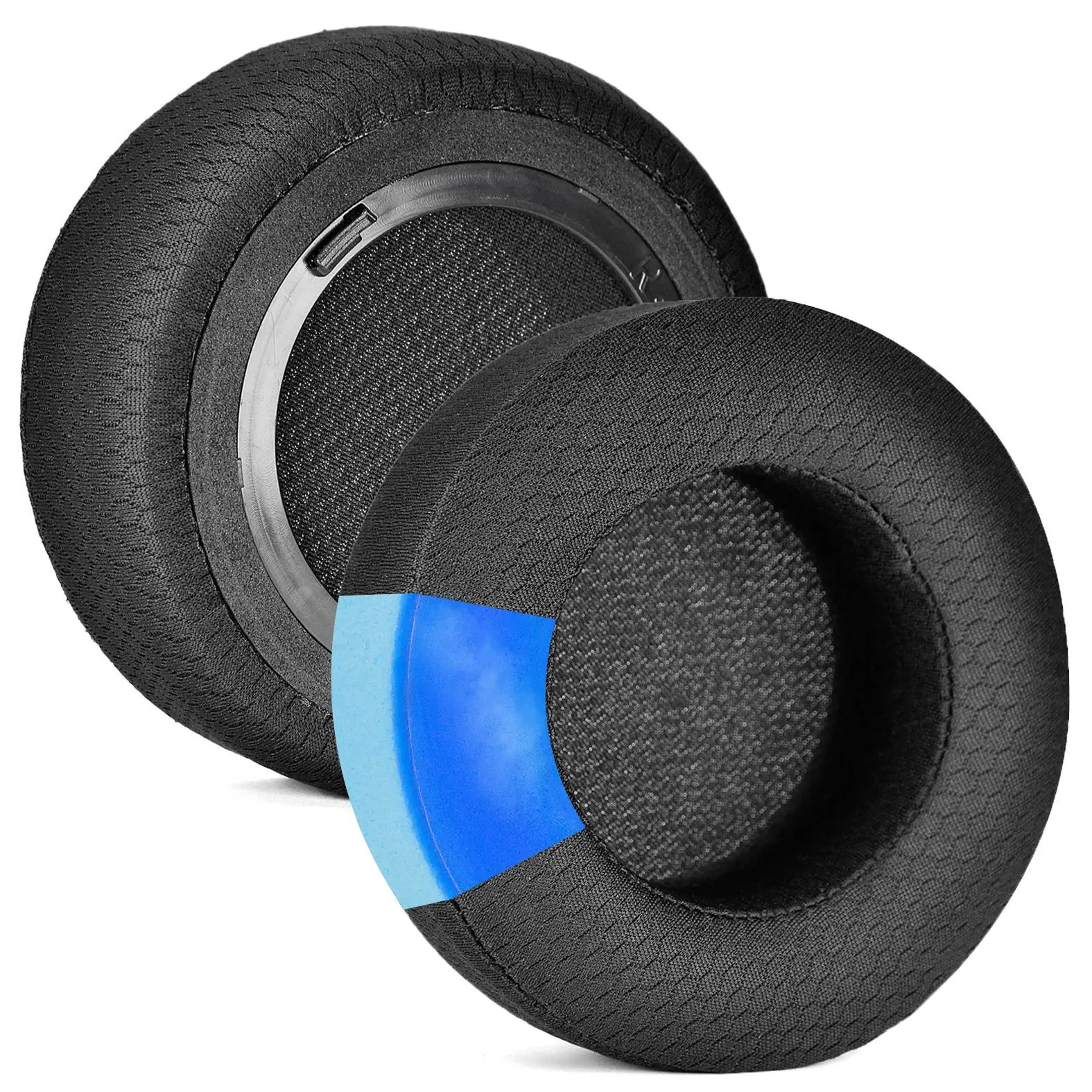 Voetbal Mesh Cooling EarPads Vervangende kussenaccessoires Compatibel met Corsair Virtuoso RGB SE XT Gaming Headset Covers