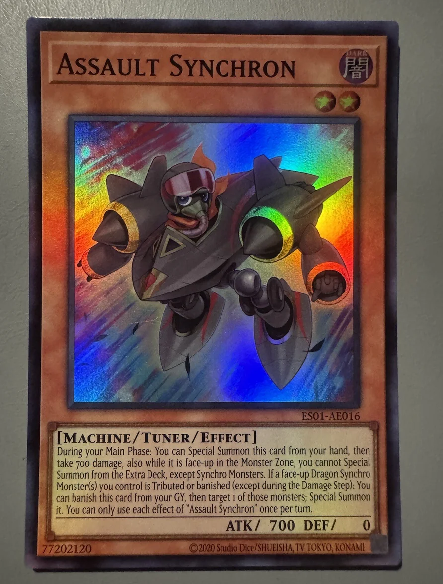 yu-gi-oh-konami-duel-monsters-es01-ae016-assault-synchron-super-raro-colecao-asiatica-ingles-cartao-mint