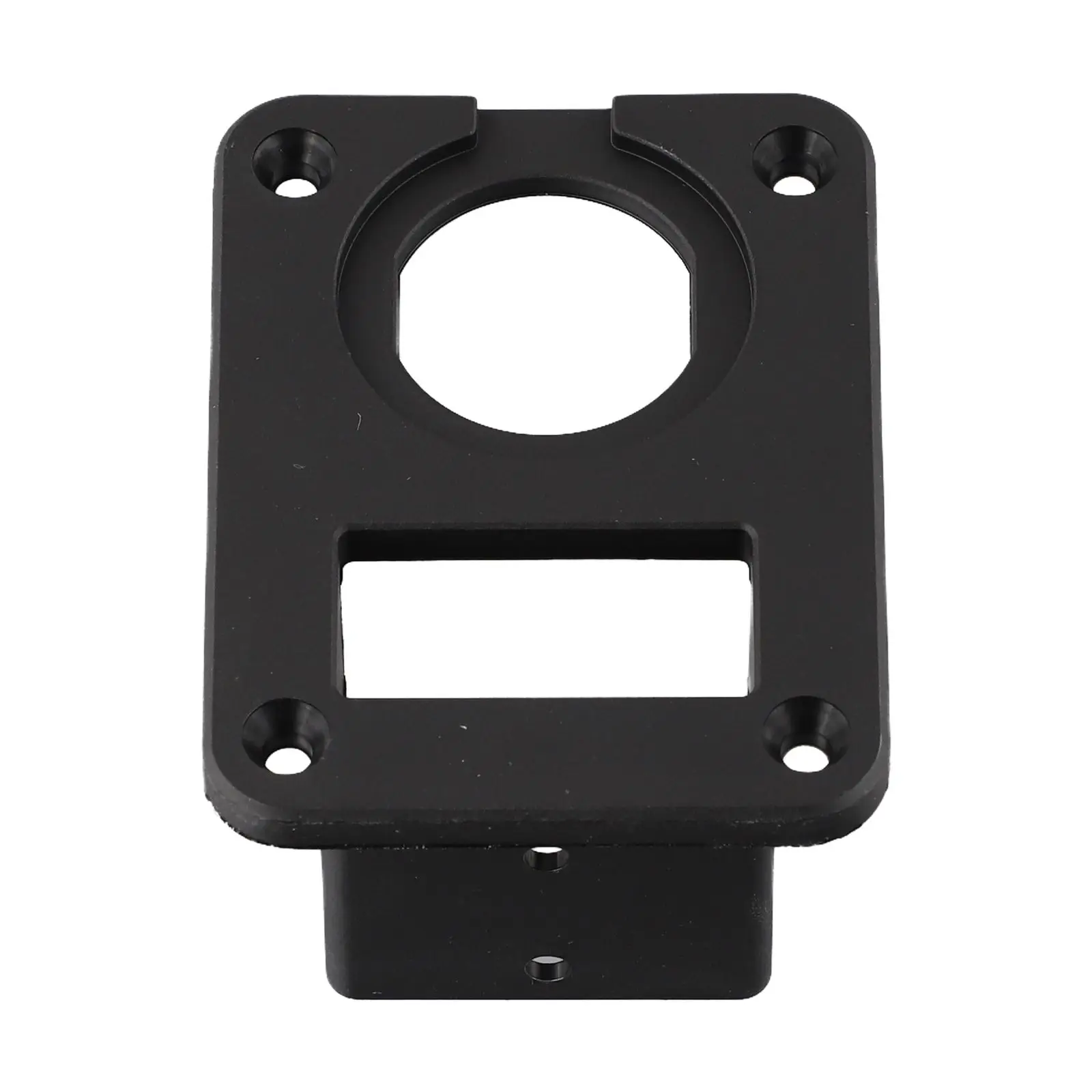Amp Flush Mounting Bracket Connector 48x37mmx16mm for petg Plastic UL94-V0 12-6AWG Black And Gray For  Amp Flush