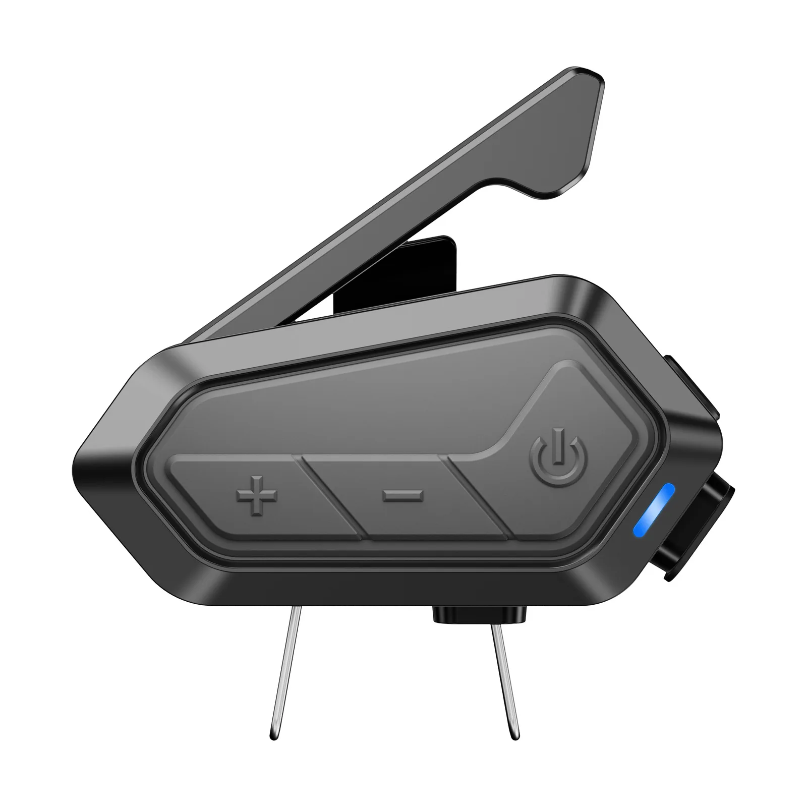 Bluetooth motorcycle helmet earphones with semi-automatic FM radio, waterproof noise cancellation, and ultra-long battery life