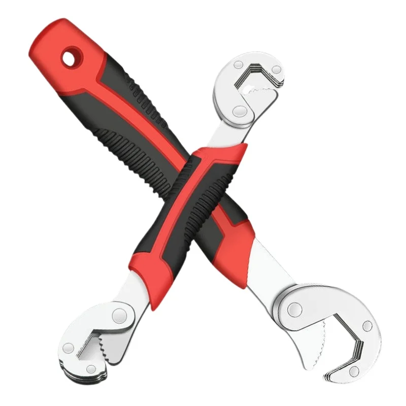 Set completo multifunzionale di strumenti per chiavi universali, chiave aperta, chiave regolabile automatica rapida monopezzo