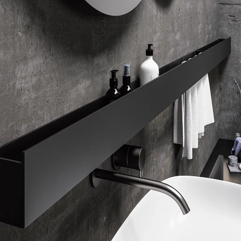 Wall Hanging Bathroom Shelves Stainless Steel Bathroom Accessories Antirust Wall Shelf Moisture Proof Floating Wall Shelves