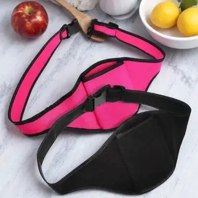 2Pcs Mic Waist Bags Neoprene Soft Breathable Adjustable Wireless Microphone Belt Holder Fitness Running Exercise Carrier Packs