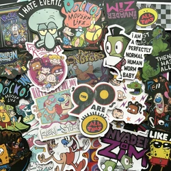 10/50Pcs 90s Classic Cartoon Stickers Graffiti for Laptop Motorcycle Bike Car Guitar Skateboard Luggage Decal Kids Scrapbook Toy