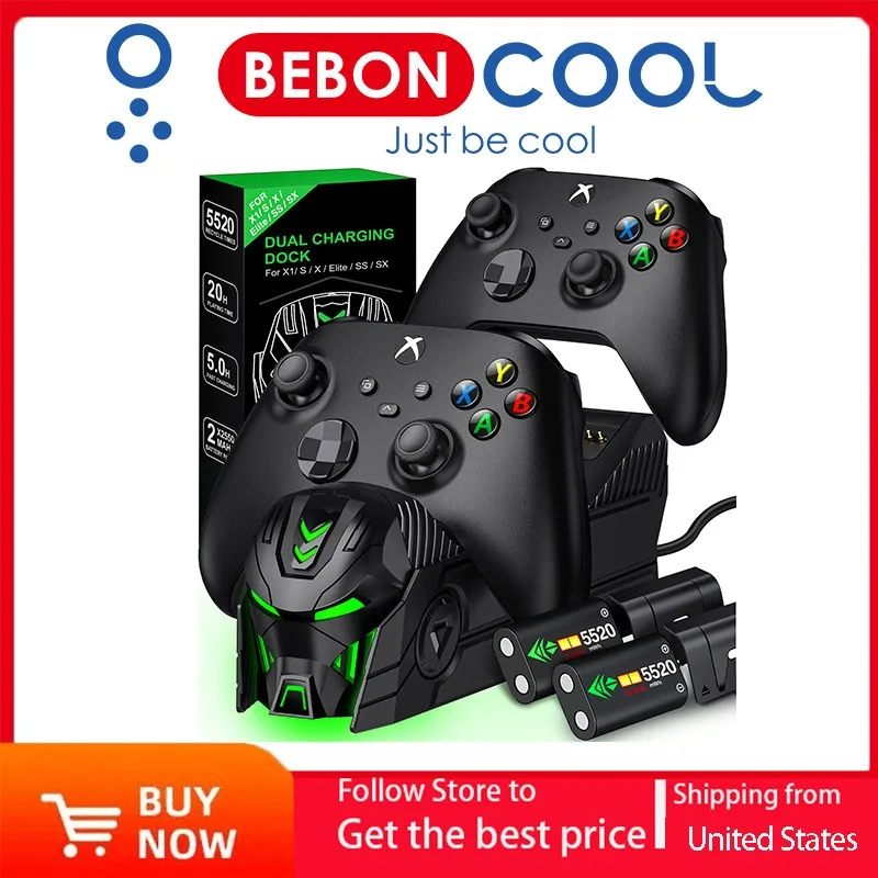 Rechargeable Xbox Controller Battery Charger Station