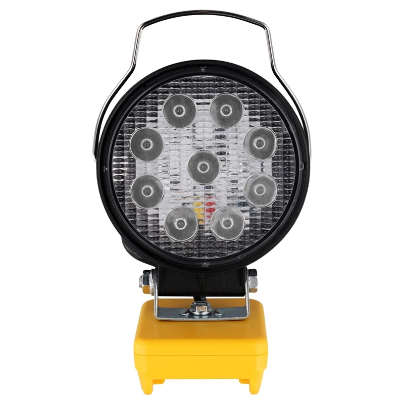 For Dewalt 18V 20V Battery 4Inch 18W Work LED Light 6500K LED Outdoor Engineering Light