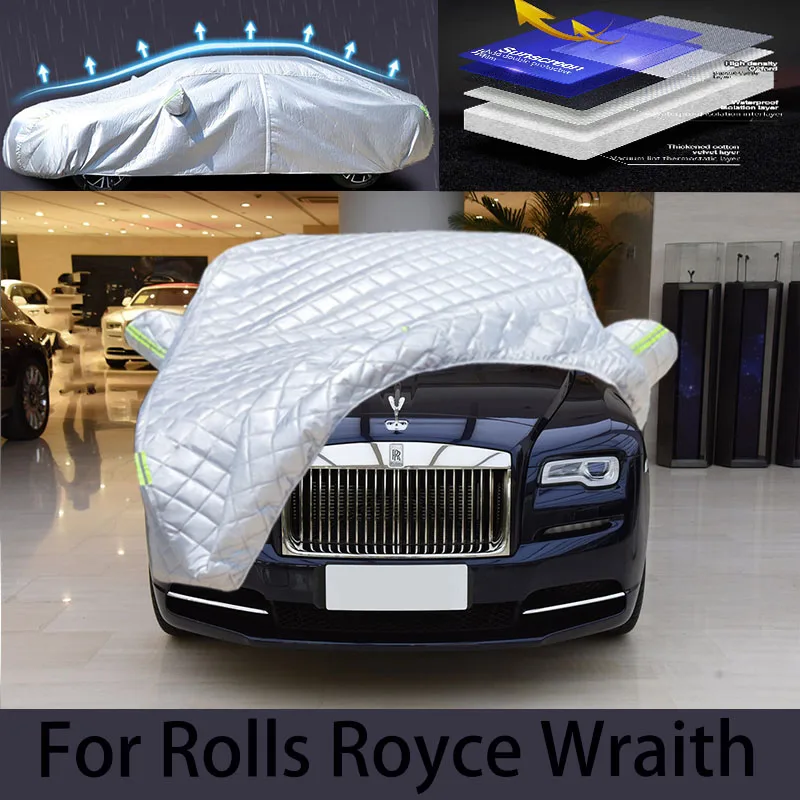 

For rolls royce wraith Hail prevention cover auto rain protection, scratch protection, paint peeling protection, car clothing