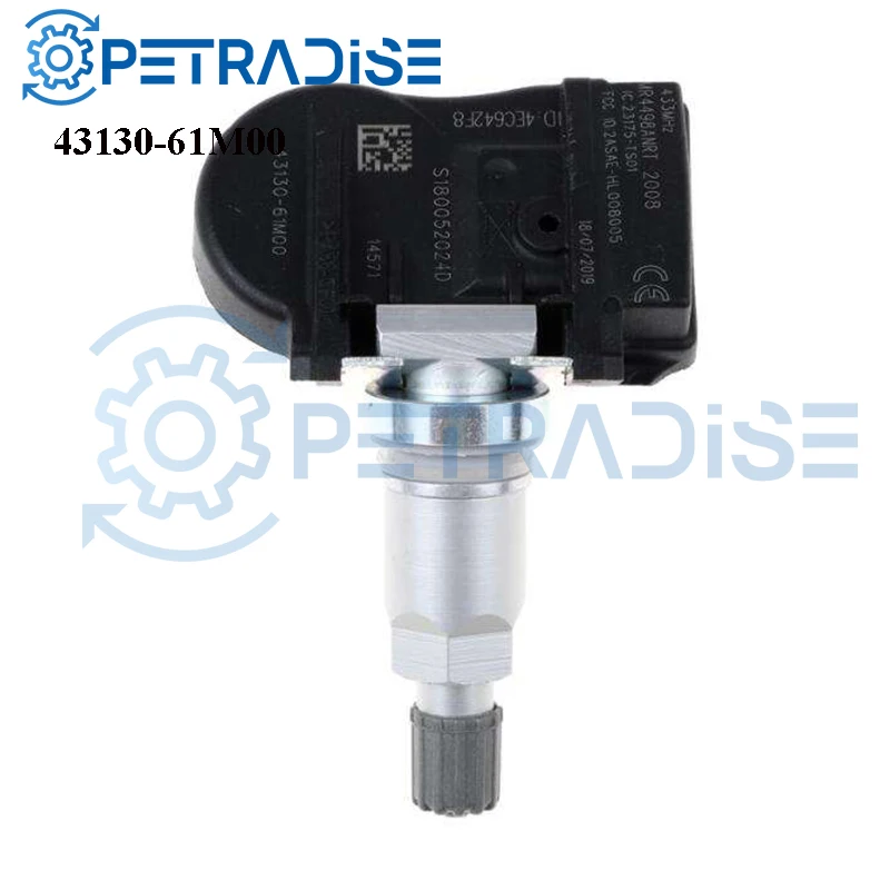 New TPMS Tire Pressure Sensor For Suzuki Alto Baleno Ignis Jimmy Kizashi Swift SX4 Vitara Auto Parts OEM 43130-61M00 4313061M00