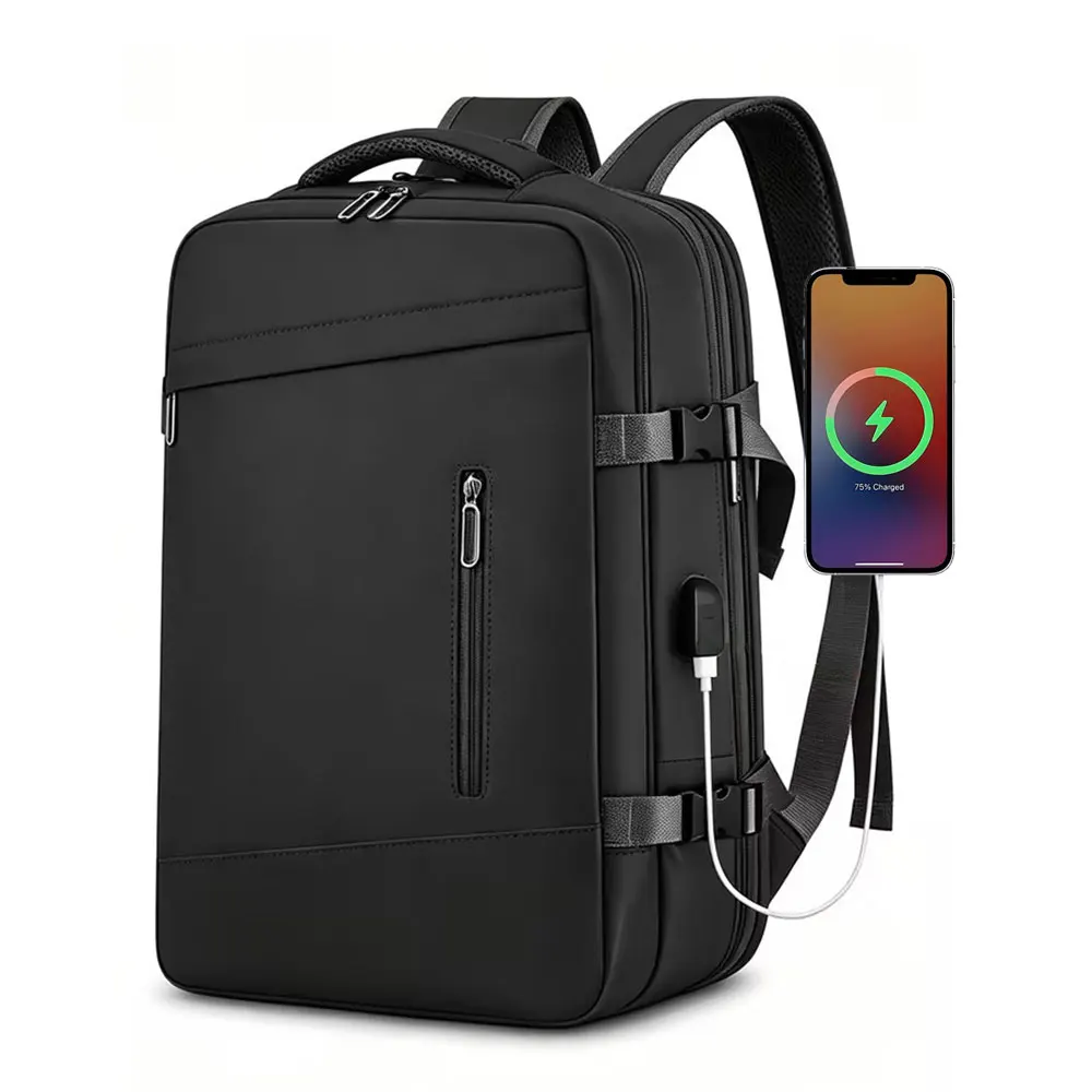 

Expandable Travel Backpack for Women and Men Multi-functional with USB Port Laptop Bag Women's Business Trip Airplane Backpacks