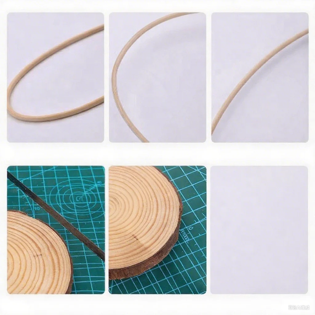 DIY Craft Sticks Bundle ไม้ไม้ไผ่ Sticks สําหรับ Mini House สะพานชุดอาคารอิฐการศึกษาของเล่นก่อสร้างของขวัญ