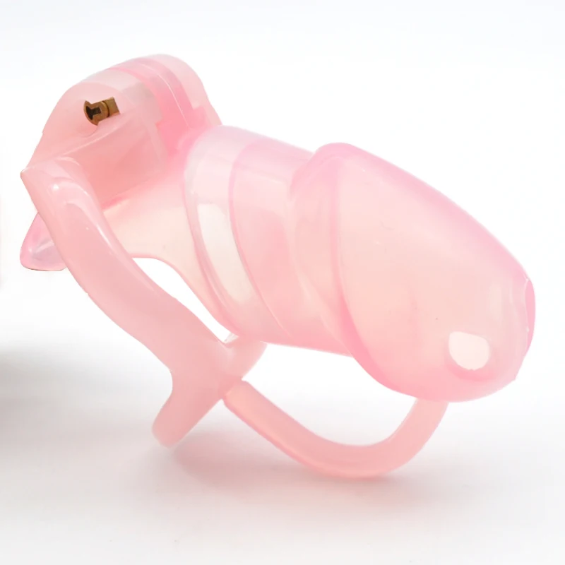 HT v3 Cock Cage Penis ring  Male Small/standard Silicone Cage With fixed Resin Ring  Chastity Device  Adult Sex toys A360-3