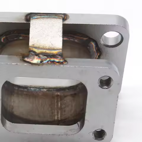 Universal T3-T25 T2 Flange Adapter Turbo Charger Manifold Turbine Conversion