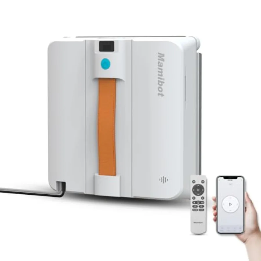 

Робот-мойщик окон W120-DP для высотных зданий - мощное всасывание 3200 Па, несколько режимов очистки, 4 форсунки для распыления воды, очистка краев