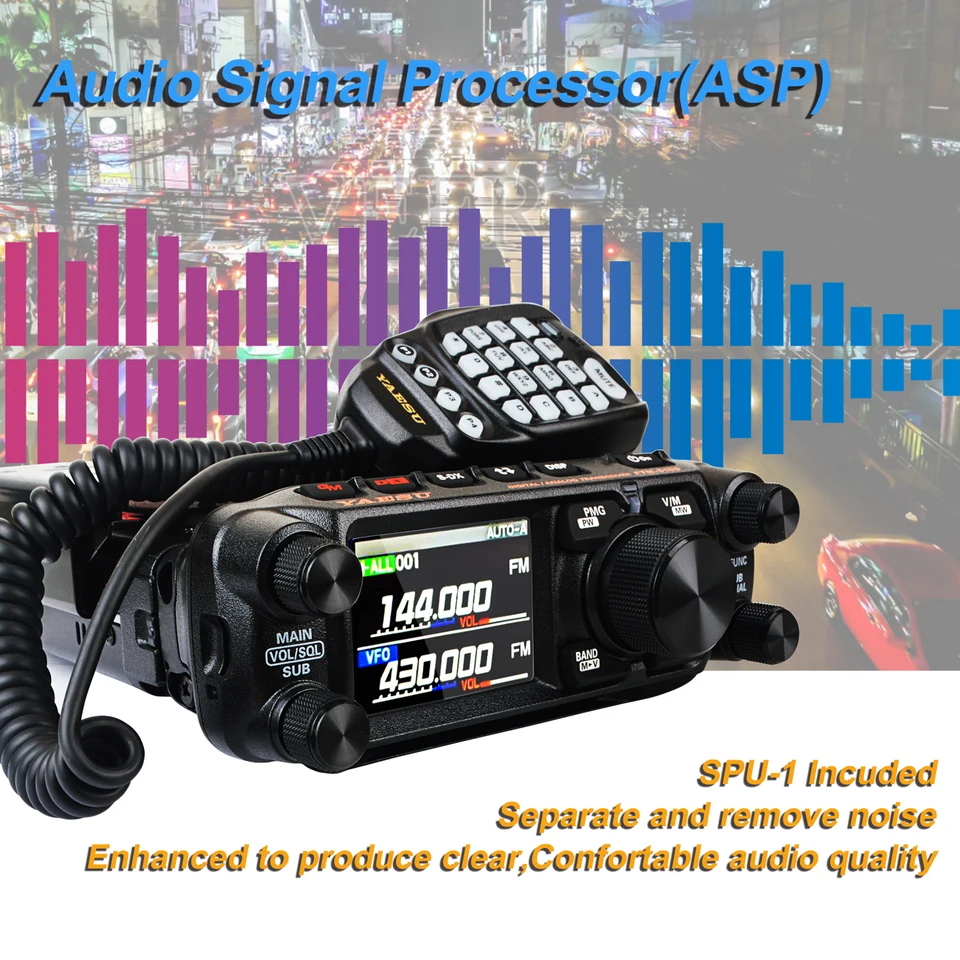 Walkie Talkie Yaesu FTM-510D ASP C4FM/FM 55/50W 144/430mhZ Dual