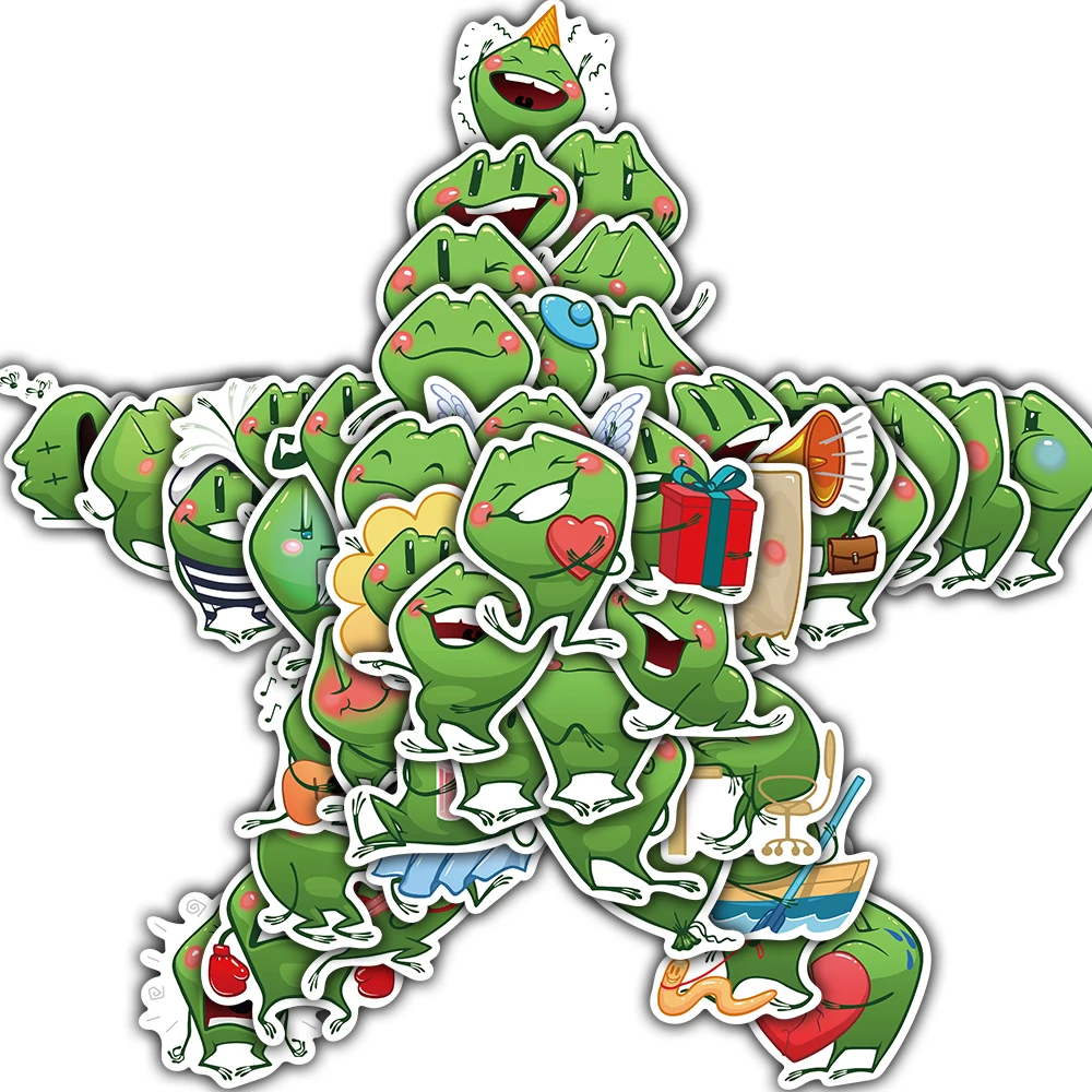 44/88PCS Animal 2 Sticker Landscape Graffiti Retro Waterproof Decoration Luggage Harajuku More Notebook Waterproof Sticker