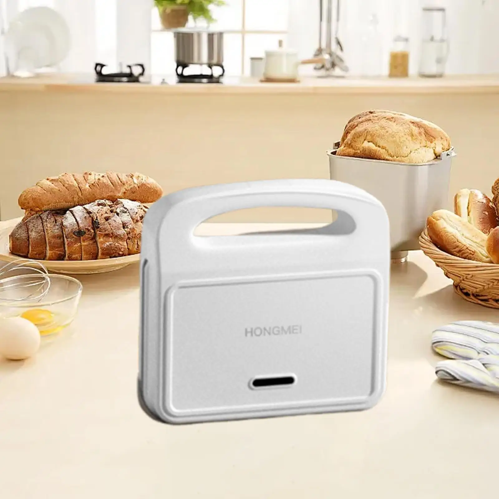 Sandwichpresse für das Frühstück im Handumdrehen