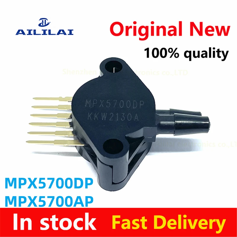 MPX5700DP Differential pressure Sensor 700kpa analog voltage 5V SIP6 Temperature compensating amplification