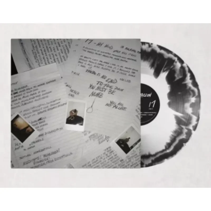 Gel Branco para Disco de Vinil XXXTentacion 17 LP Hip Hop Rap