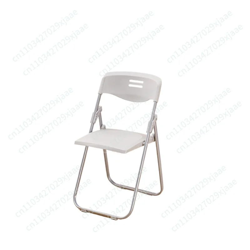 Folding Chair Backrest Chair Portable Training, Conference