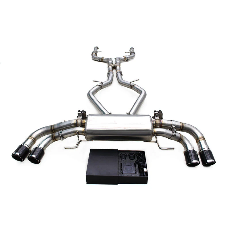 

CEES Stainless Steel Catback Exhaust for Alfa Romeo Giulia Quadrifoglio 2.9T V6 2016-2024 w/ Muffler Valve