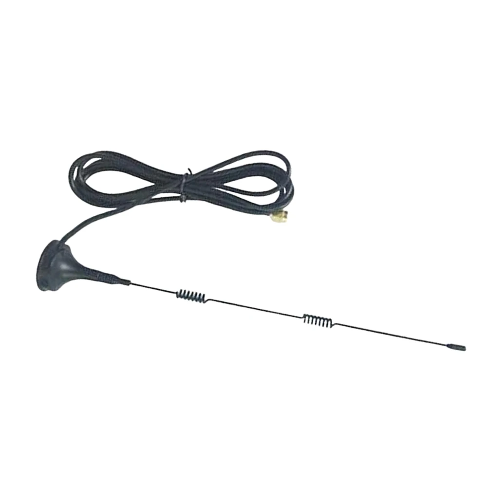 1 Set Magnetic Base High Gain Car Radio Antenna Aerial 24.5cm For the Pure Highway SMA Male Plug Straight Car Accessories