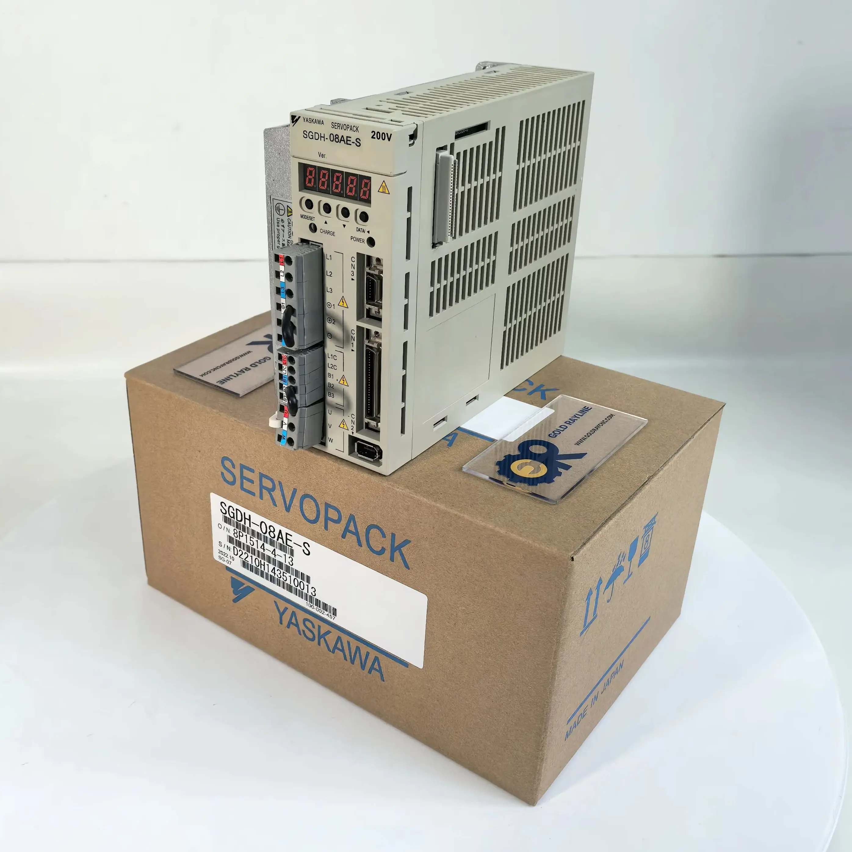 New Yaskawa SGDH-08AE-S Servo Drive In Stock