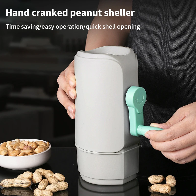 Hand Crank Peanut Sheller Automatic Peanut Sheller Peanut Peeler Efficient Peanut De-Shelling Machine Kitchen Accessories