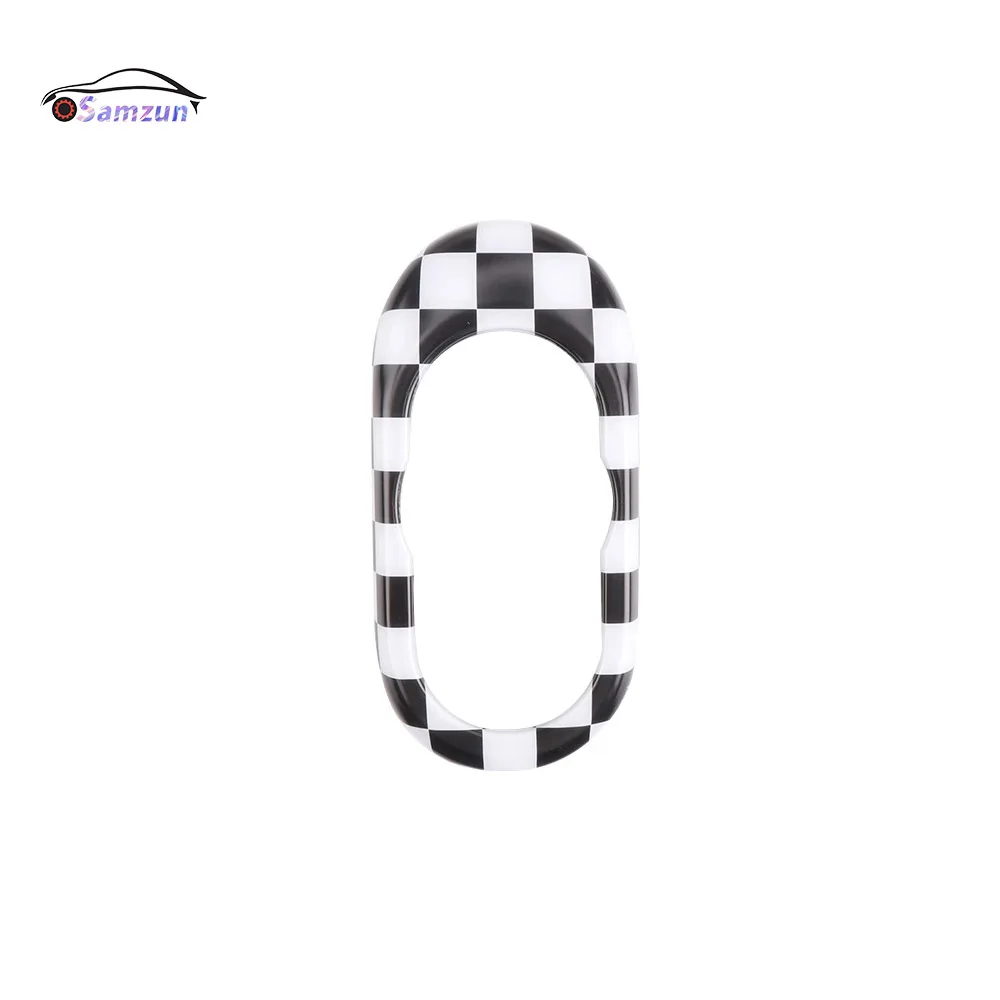 For MINI Cooper F55 F56 F57 Car Acccessories Media Knob Cover Multimedia Button Case Multi Media Control Center Console Sticker image 3