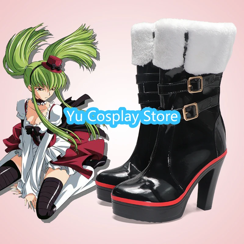 유 코스프레 스토어 르루치 코스프레 신발 애니메이션 코스프레 신발 부츠 할로윈 의상 소품
