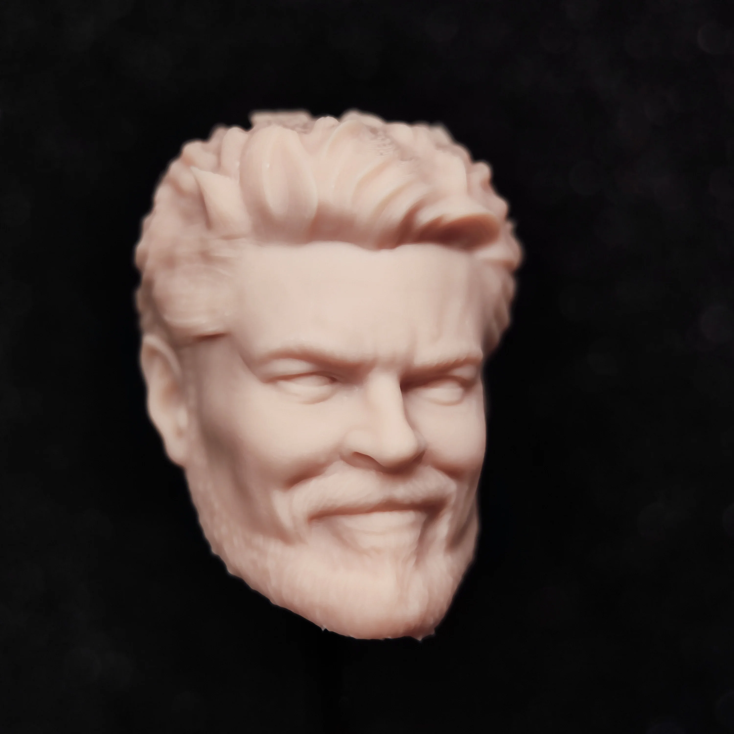 

HL2008 DIY Индивидуальный масштаб 1/18 1/12 1/10 Billy B Karl U Неокрашенная голова для 3,75 "6" 7 "фигурки SHF ML Mafex Mez NECA Mcf
