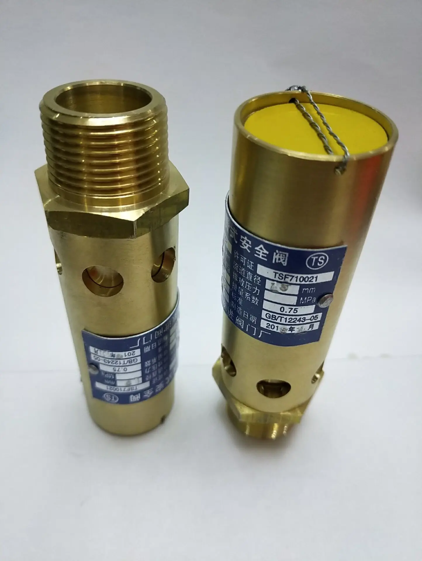 La mejor válvula de seguridad Válvula de protección del tanque de aire 3/4 para compresor de aire