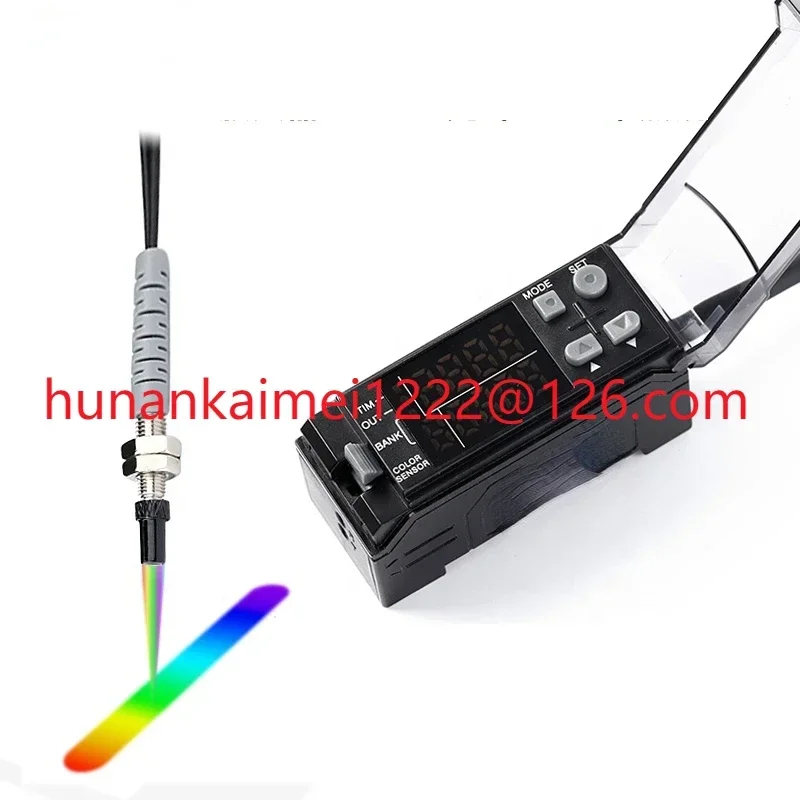 wholesale Digital Color Mark Rgb Sensing Color Measurement Diffuse Reflective Laser Color Sensor