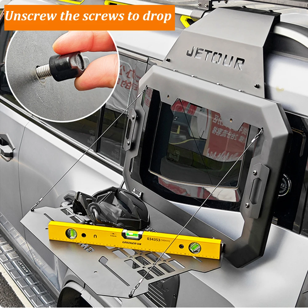 

For Chery Jetour Traveller T2 2023-2024 Side Window Mecha Net Fit Rear Window Expansion Hanging Net Exterior Accessories Parts