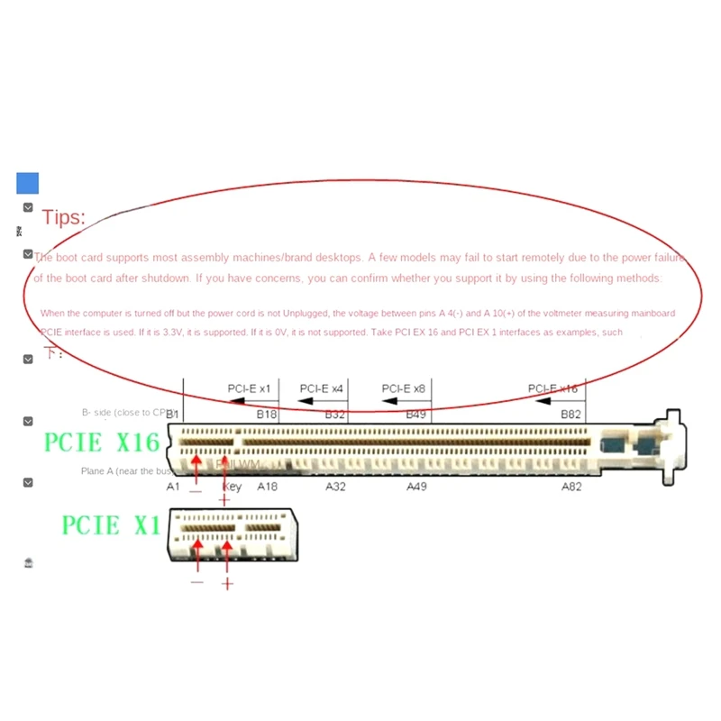 1 шт. адаптер питания для компьютера PCIE PCI с автозапуском, двойной слот, умный пульт дистанционного управления, зеленая печатная плата для настольного компьютера