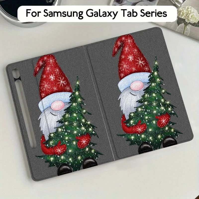 

Cute Cartoon Santa Claus Gift For Samsung Galaxy Tab S10 S9 S8 S7 FE Lite Soft Flexible Support Tablet Case