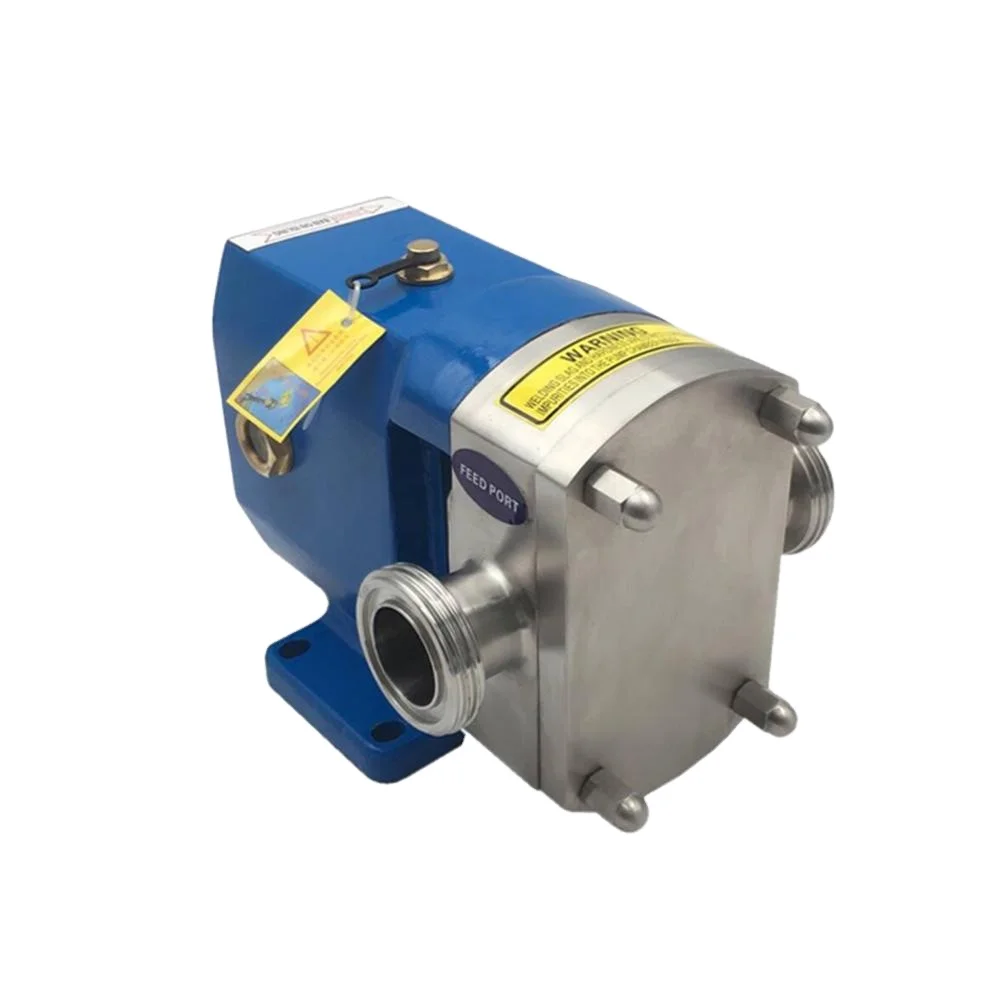 

Food Grade Stainless Steel SUS304 SUS316L Sanitary Three Lobe Pump Honey Pump Head