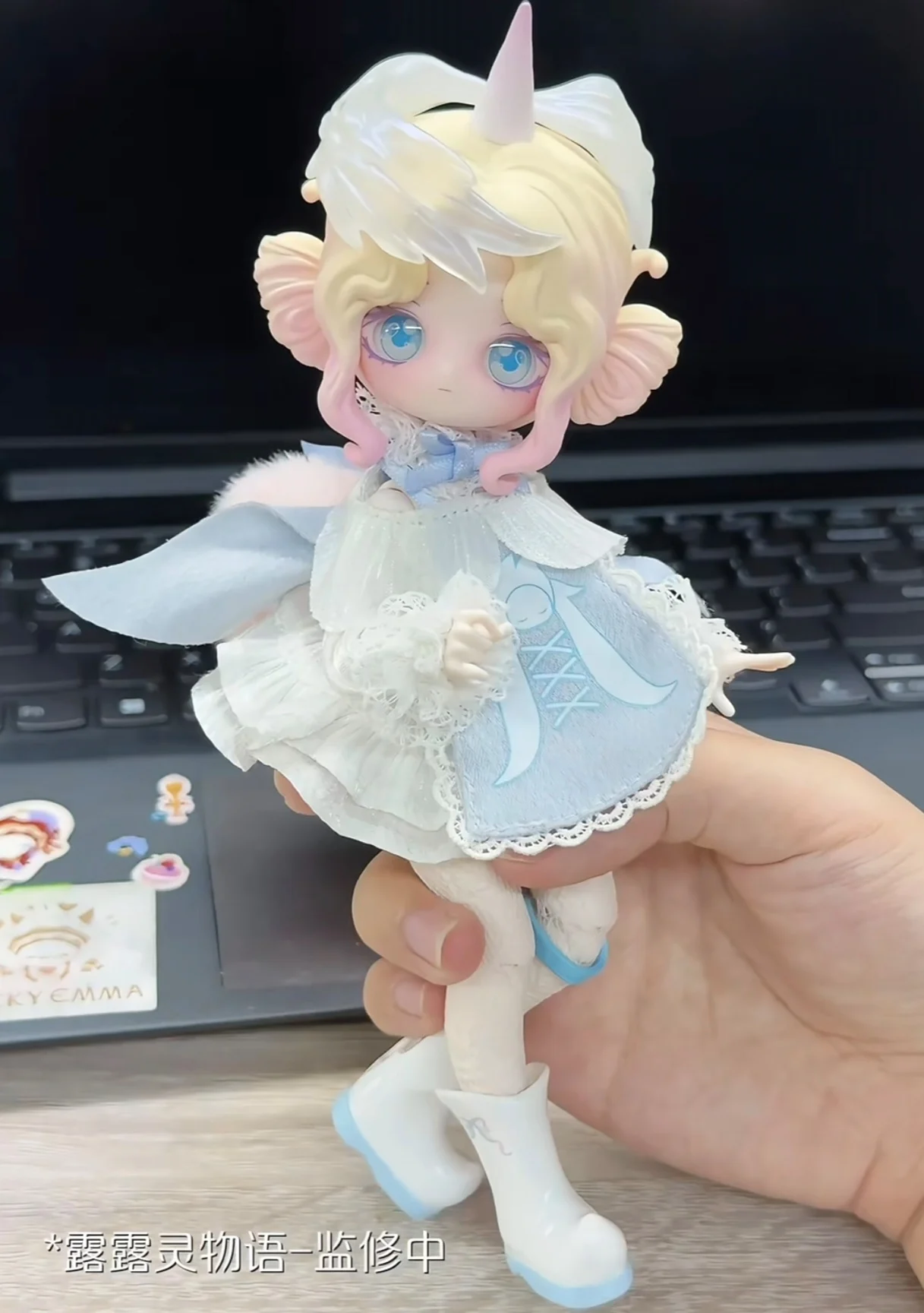 

New Lulu Spirit Story Series Original 1/12 Electronic Pet Bjd Joint Movable Doll Trendy Play Blind Box Ornament Toy Doll Gifts