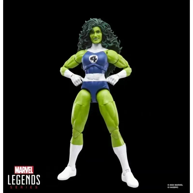 Nuevo Original Hasbro Marvel Legends G0630 cuatro fantásticos She Hulk figura de acción modelo colección Hobby muñeca juguetes niños