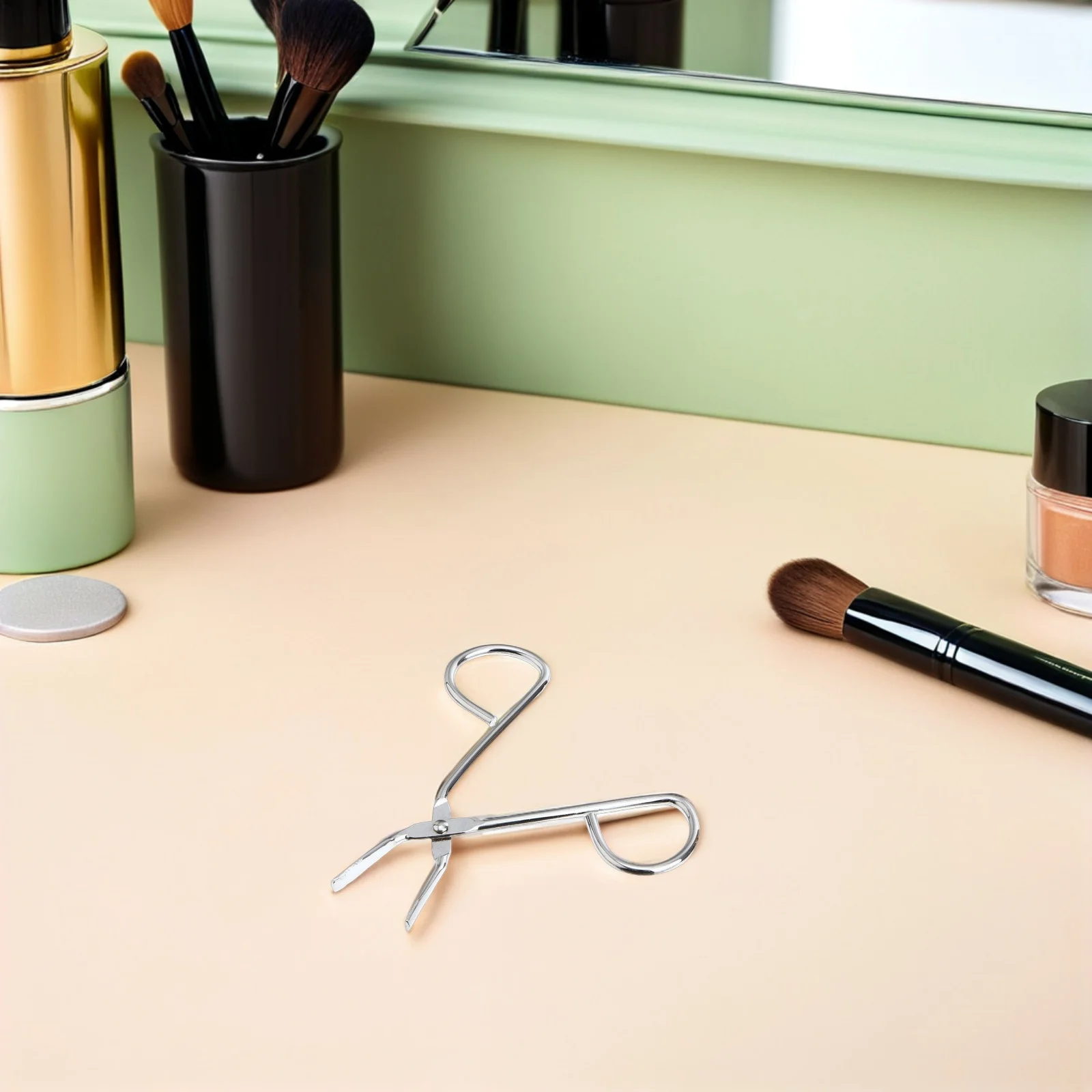 

5Pcs Stainless Steel Eyebrow Tweezers Scissor Shaped Handle Precision Plucker for Women Fine Tip Hair Removal Tool