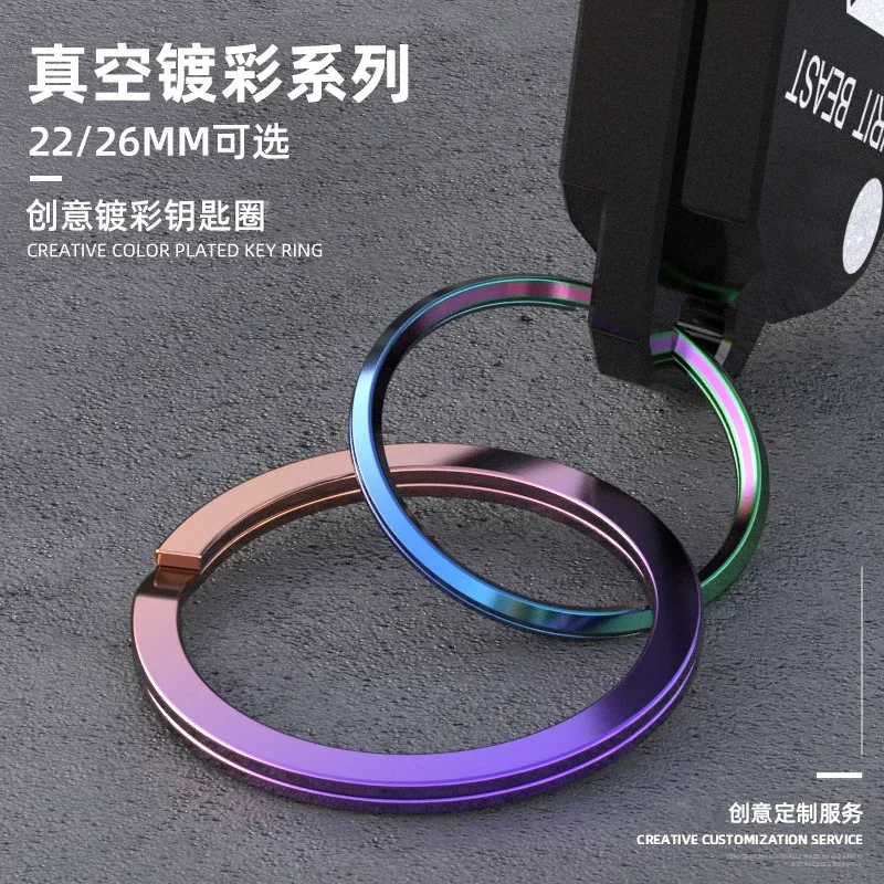 

Motorcycle Stickers Color Key Chain Car-styling Motocross Key Ring Moto Decoration Creative Personalized Products