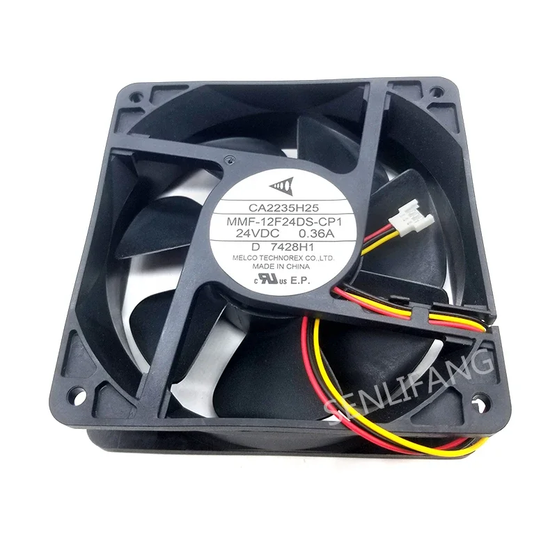 

New MMF-12F24DS-CP1 FOR Mitsubishi servo FR-A800 frequency CA2235H25 12038 24V cooling fan