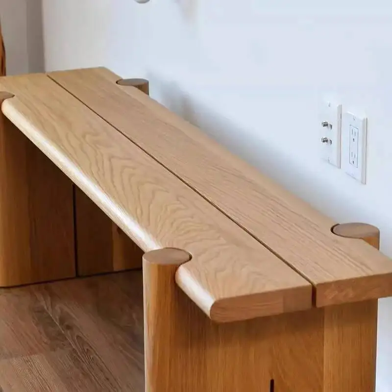 Changing Stool Wooden Stools Decorative Shoe Lounges Modern Chair Living Room Low Bench Aesthetic Elegant Rustic Wood Bench