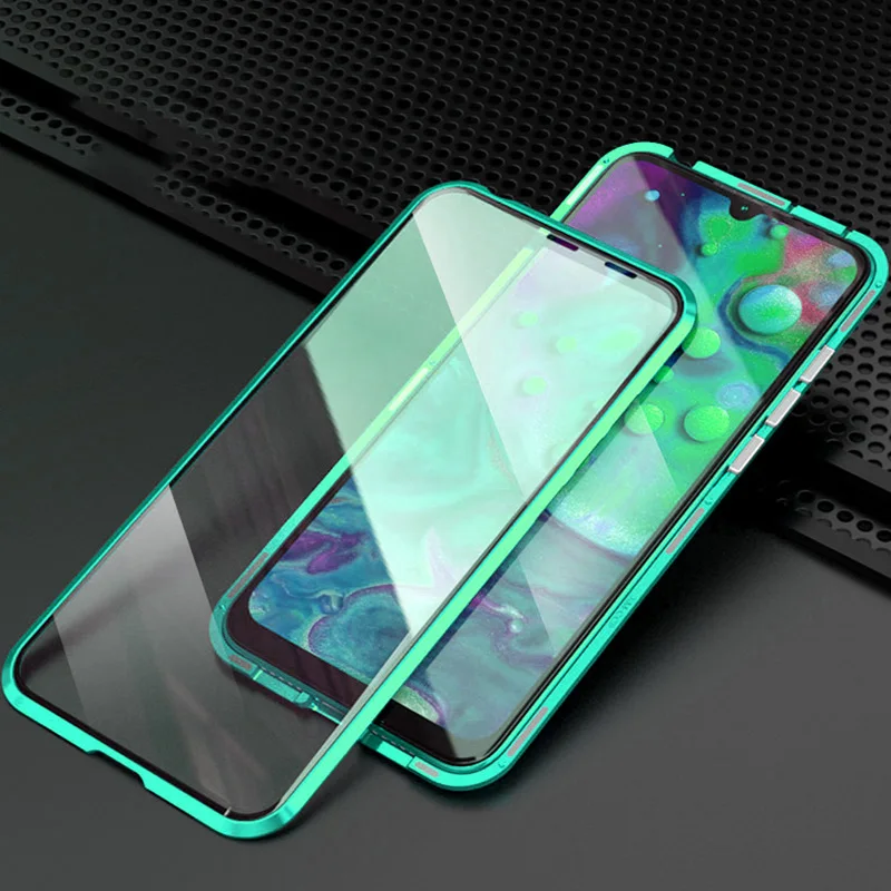 Nuova copertura del metallo per Huawei Nova 9 5G caso di vibrazione magnetica per Huawei Nova 9 casi doppio vetro Nova9 Coque Funda NAM-AL00 NAM-LX9