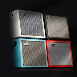 COOLMUSIC-Battery Powered Acoustic Guitar Amplifier, Rechargeable Reverb Chorus Effect, Bluetooth Music Play, BP-MINI