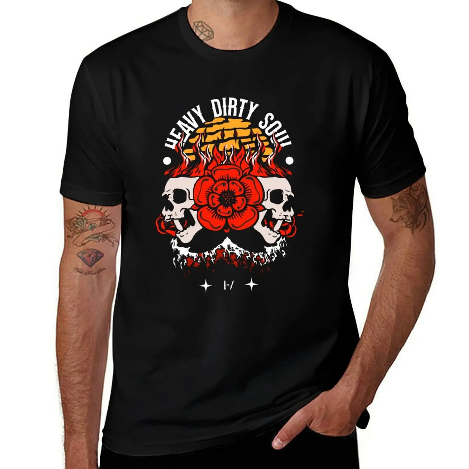 

heavydirtysoul T-Shirt g man t shirts for men man t shirts cotton man t shirts for men casual T-shirt