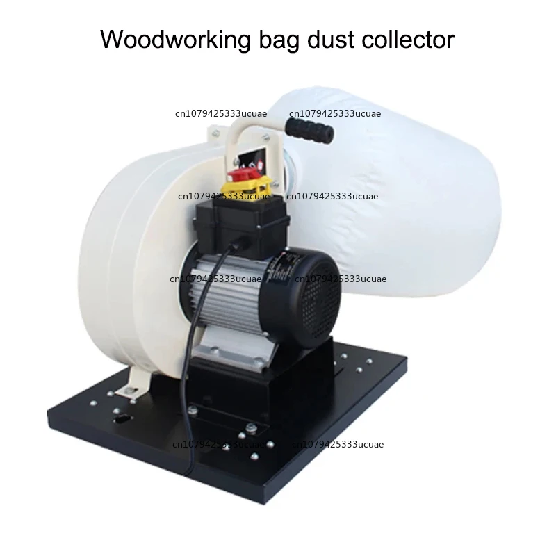 Mobile Portable Industrial Dust Collector Machine Woodworking Cloth Bag Dust Vacuum Cleaner Engraving Workshop Purifier 220V