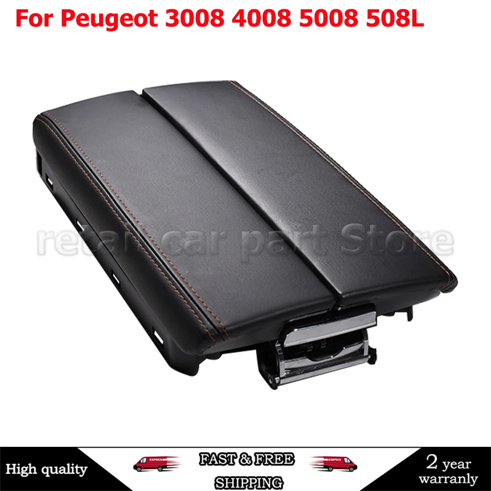 

Central Armrest Lid Storage Compartment Lid For Peugeot 3008 4008 5008 508L Citroen C6 C5 Tianyi