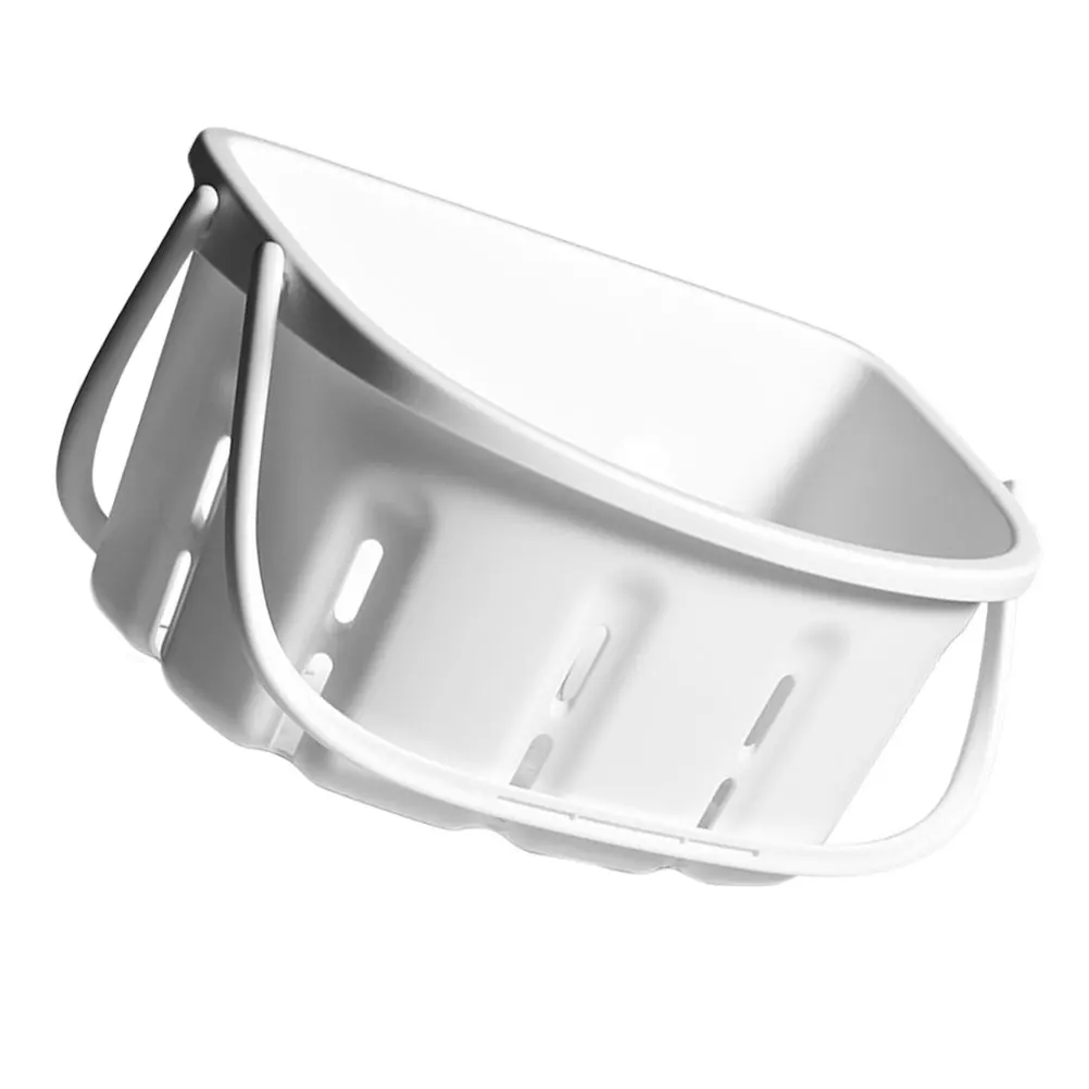 

Portable Plastic Shower Basket Storage Organizer With Handle, Space-Saving Bath Basket For Shampoo Soap Bath Essentials Fruits