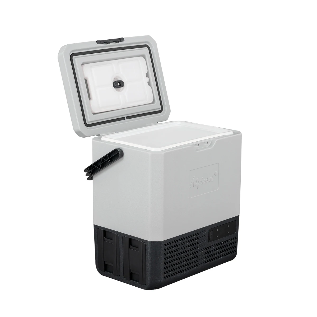 Alpcool-nevera móvil P15 a Color, minicompresor con batería, puerto USB, para coche, Picnic, Camping, al aire libre