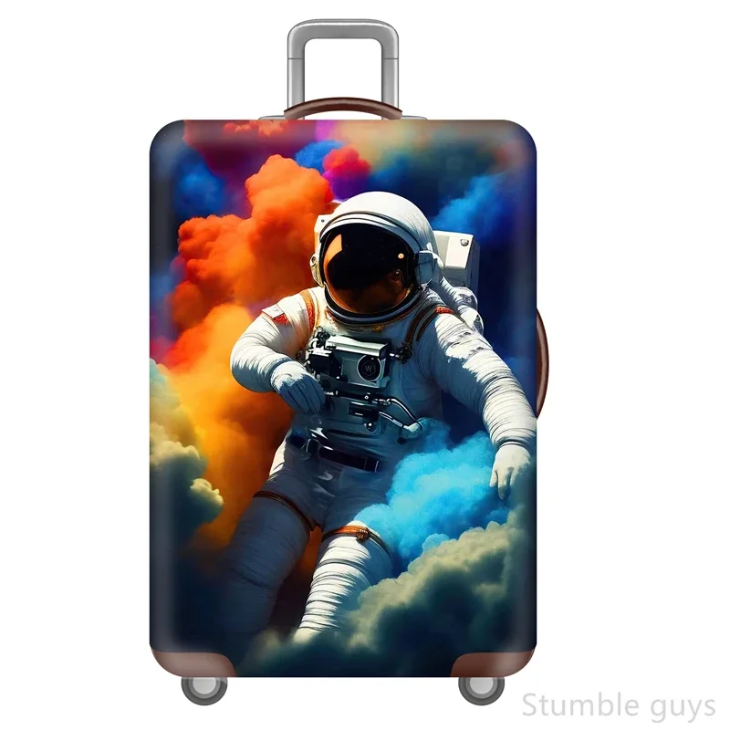 

Heavy Duty Elastic Luggage Cover Protective Dustproof Suitcase Cover Durable For Business & Leisure Trips Fits 18-32 Inch